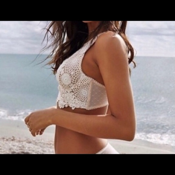 Dream Angels Longline Bra with Appliqués. - Picture 4 of 11